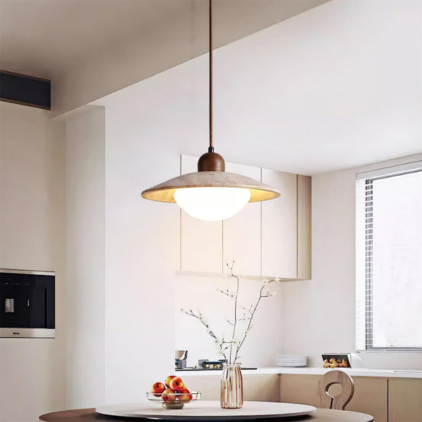 Ritta Pendant Lamp Travertine Minimalist