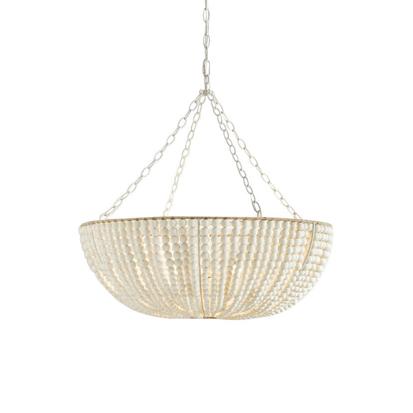 Colora Postmodern Luxury Beaded Wood Chandelier