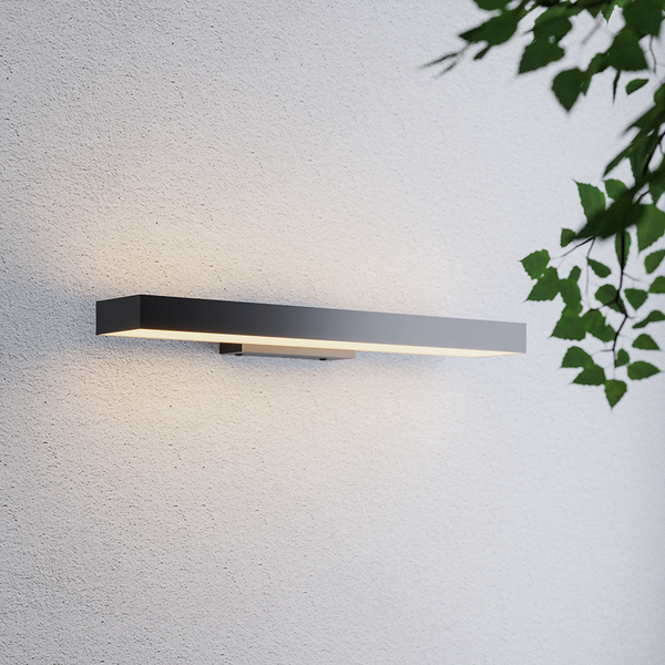 Wolf Motion Sensor Stainless Steel Outdoor Wall Light