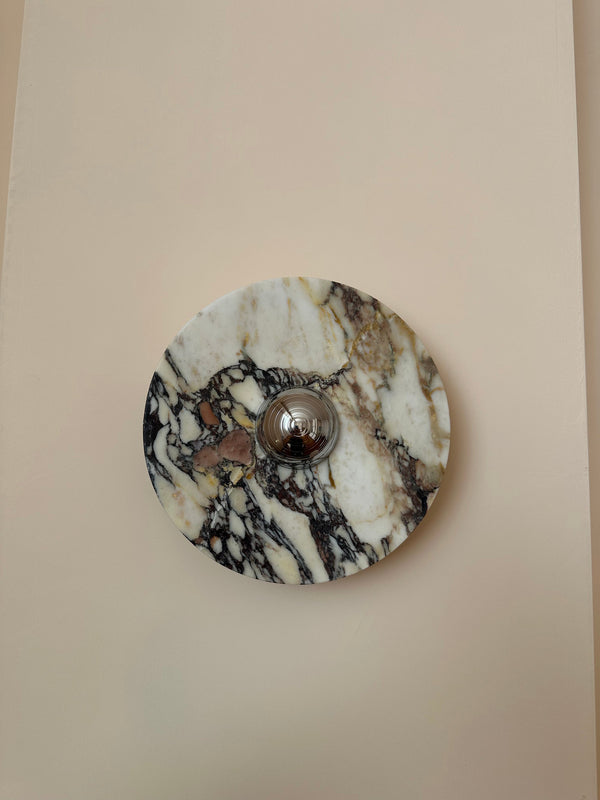 Alter Round Marble Sconce Wall Lamp