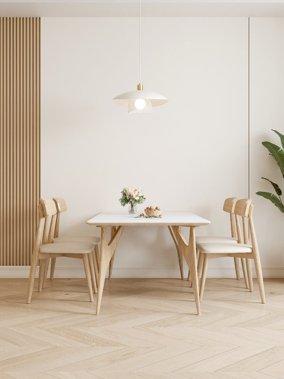 Dynam Floyd White Pendant Lamp