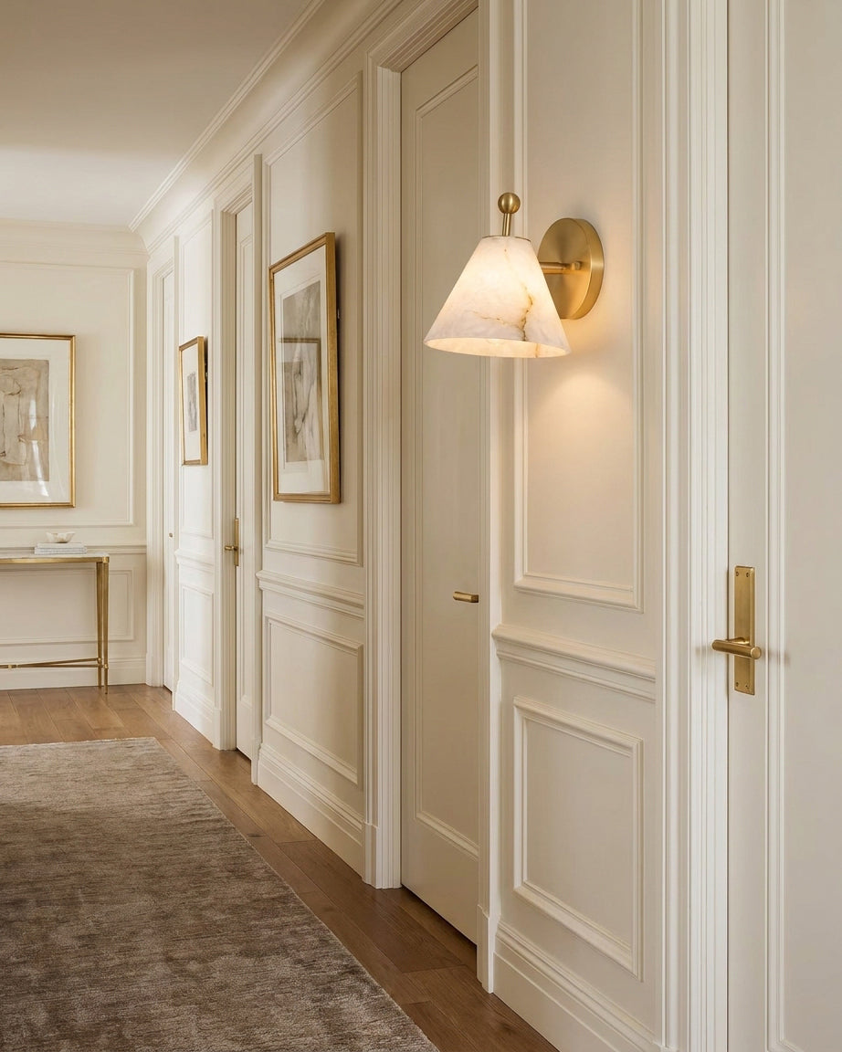 Eiraelle Alabaster Wall Sconce