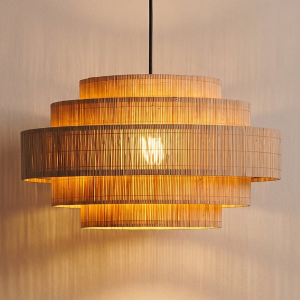Calandra Bamboo Pendant Light
