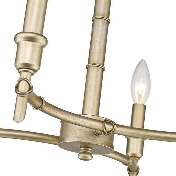 Jetset Vintage Industrial Luxury Brass Chandelier
