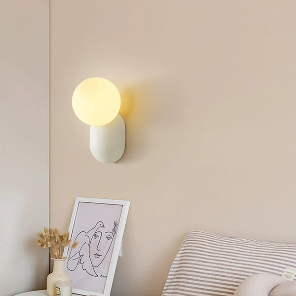 Nelo Minimalist Globe Wall Sconce