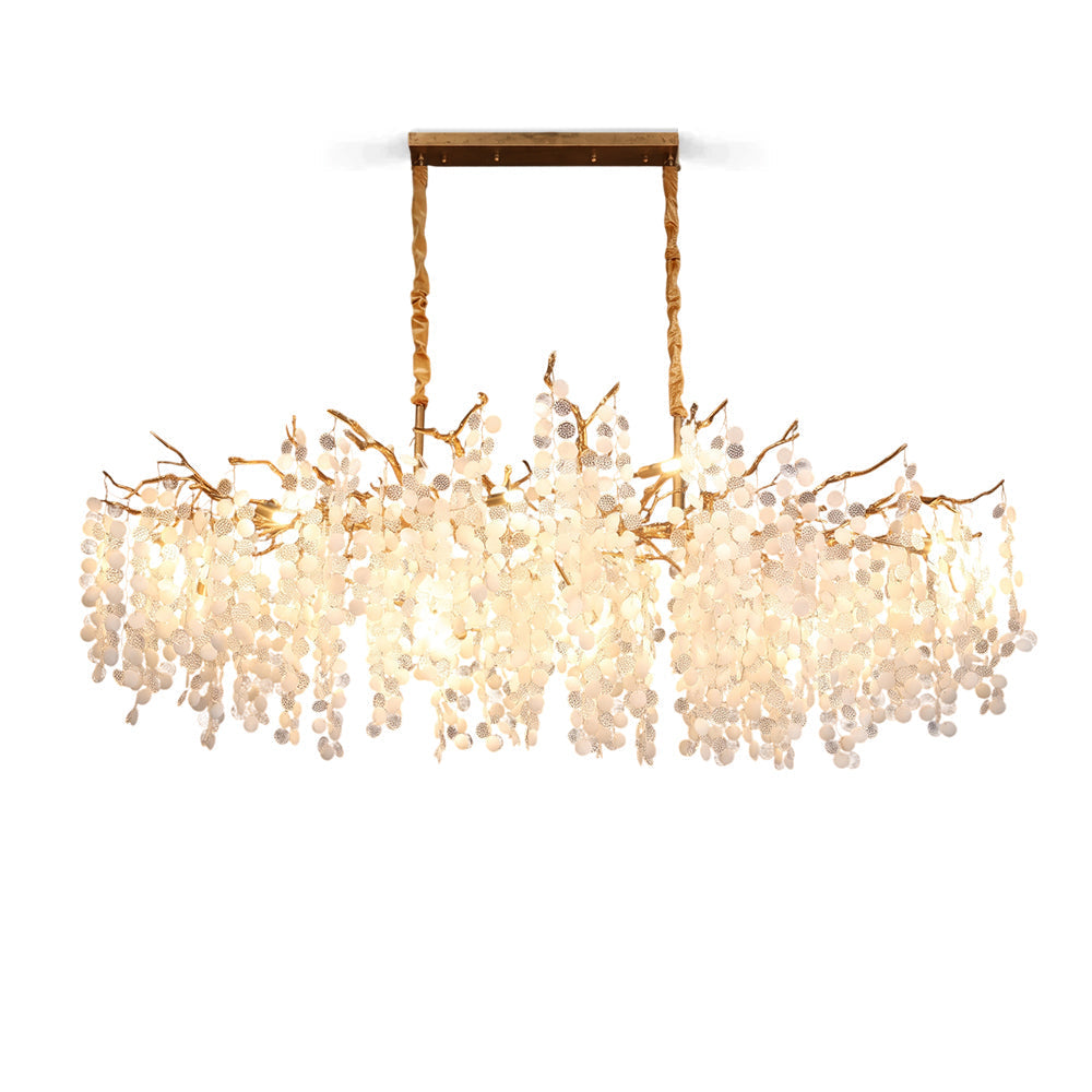 Haverford Branch Waterfall Long Chandelier