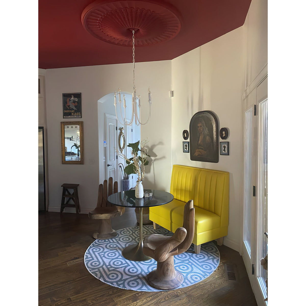 Onyx Vintage Industrial Black Chandelier