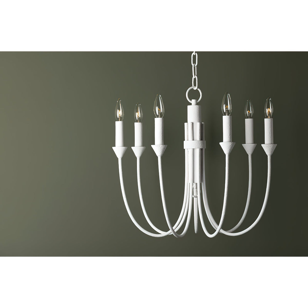 Onyx Vintage Industrial Black Chandelier