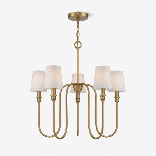 Catenary Alabaster Chandelier