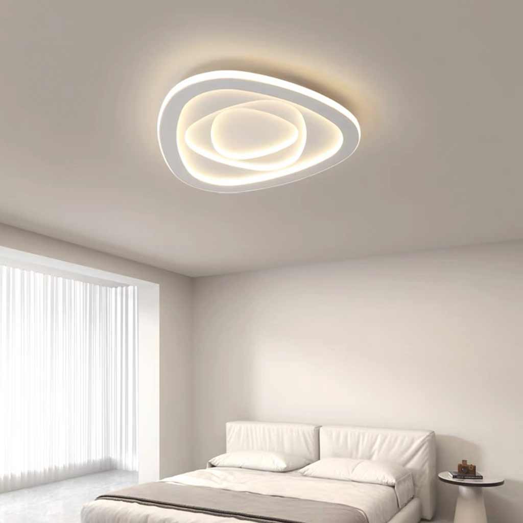Ceiling Light Simple Triangle / Pentagon LED Dimmable, White