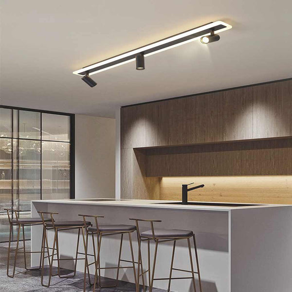Ceiling Track Light Spotlight Modern Linear LED, 3 Colors