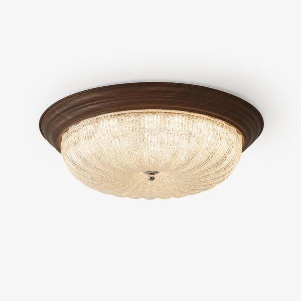 Celestia Walnut Ceiling Light
