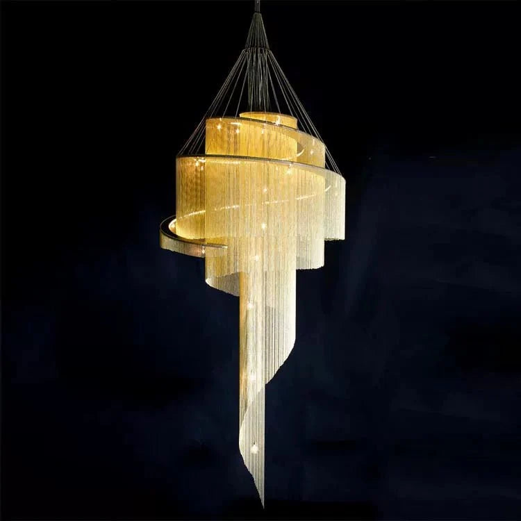 Celestial Twist Chandelier