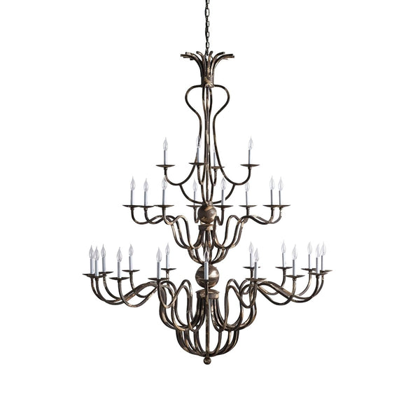Bolt Vintage Industrial Luxury Bronze Chandelier