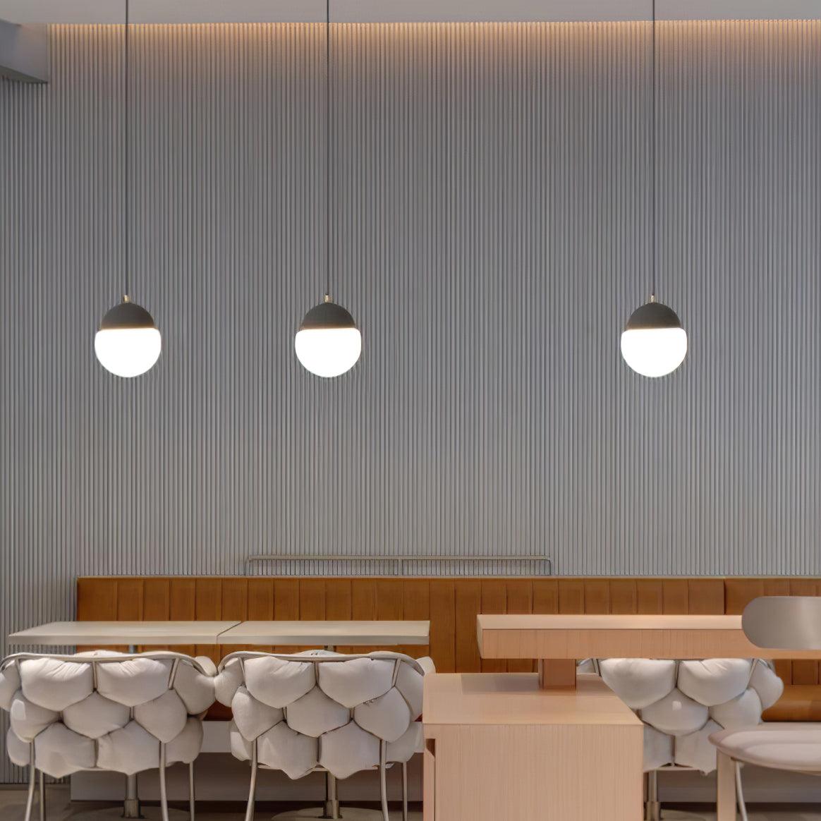 Cement Eclipse Pendant Lamp