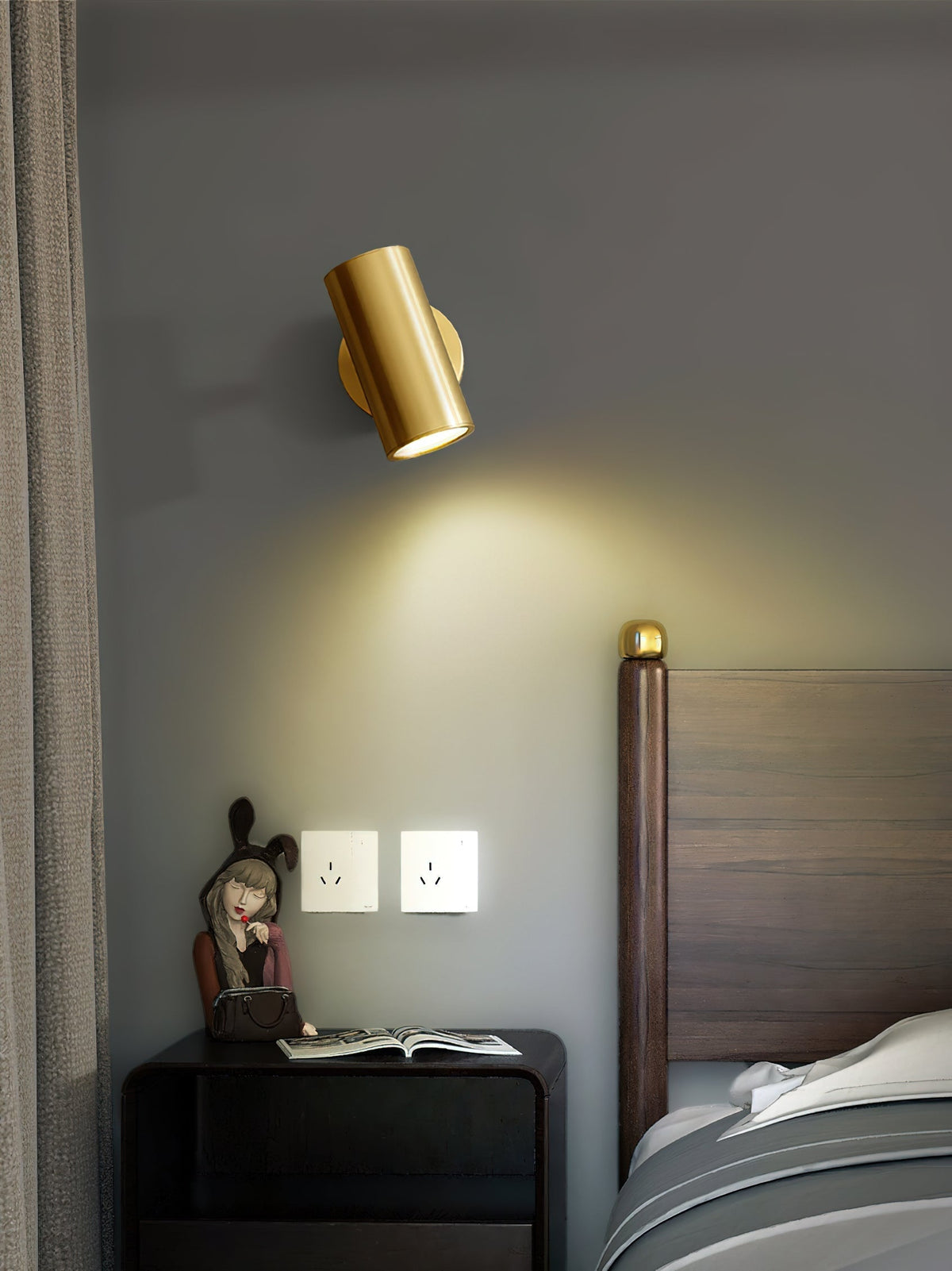 Frost Brass Sconce Wall Lamp