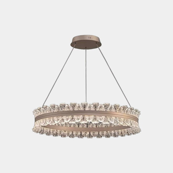 Pendant Light Chandelier Luxury LED Ring / Linear