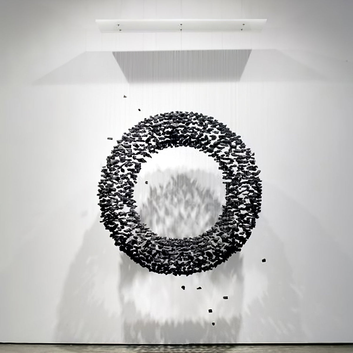 Charcoal Halo LED Chandelier