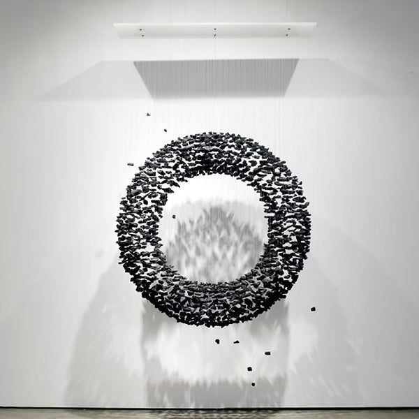 Charcoal Halo LED Chandelier