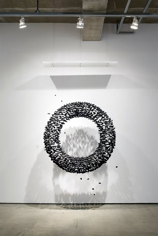 Charcoal Halo LED Chandelier