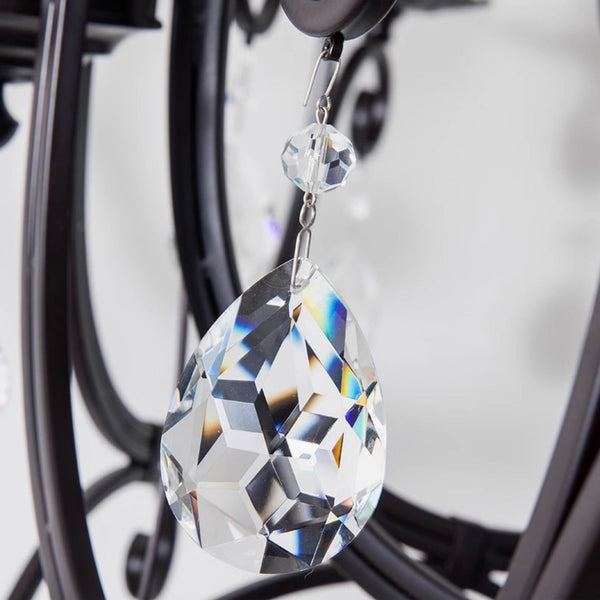 Blend Tiered Postmodern Luxury Crystal Chandelier