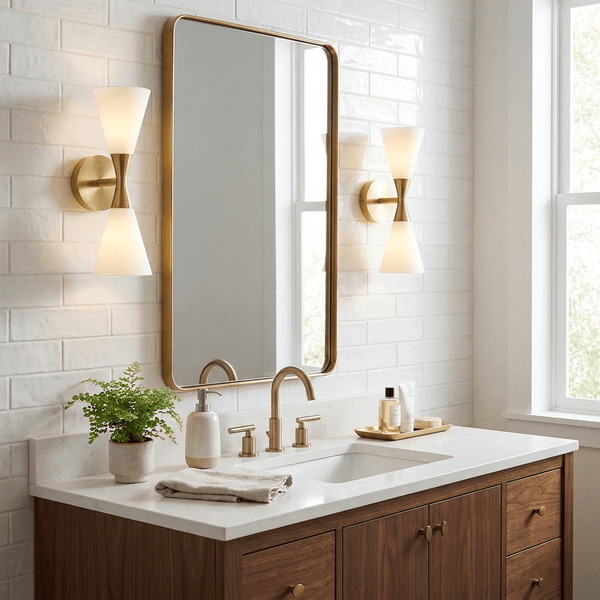 Cinch Double Cone Wall Sconce
