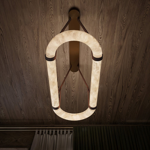 Vista Art Alabaster Chandelier