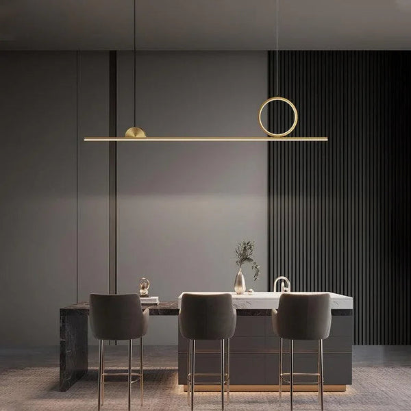 Circle Linear Pendant Lamp