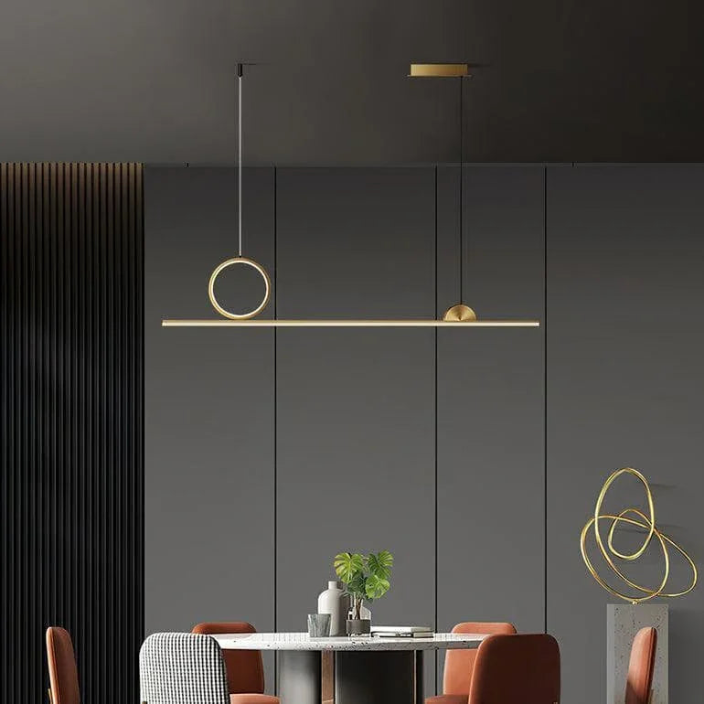 Circle Linear Pendant Lamp