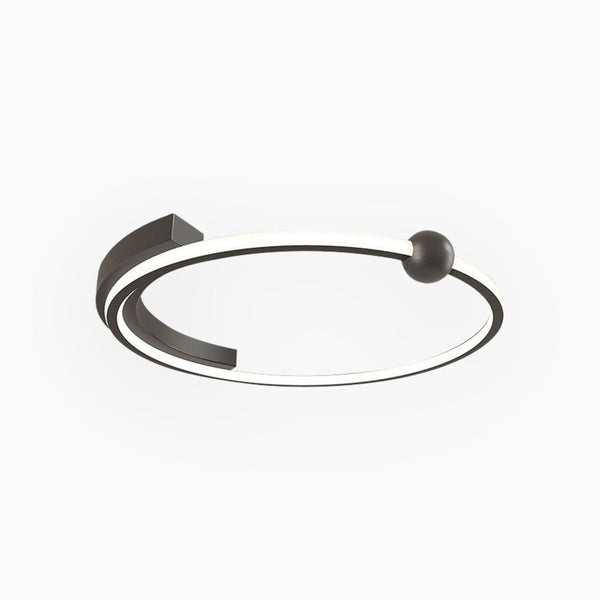Flush Mount Ceiling Light Minimalist Circular Ring LED
