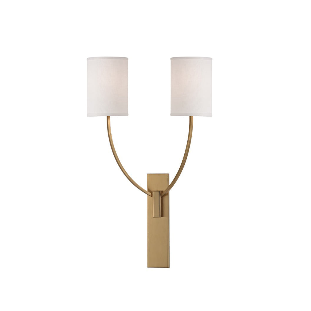 Slate Fabric Wall Lamp