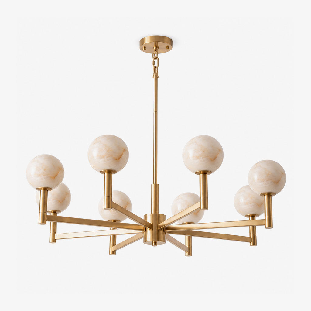 Compass Alabaster Chandelier