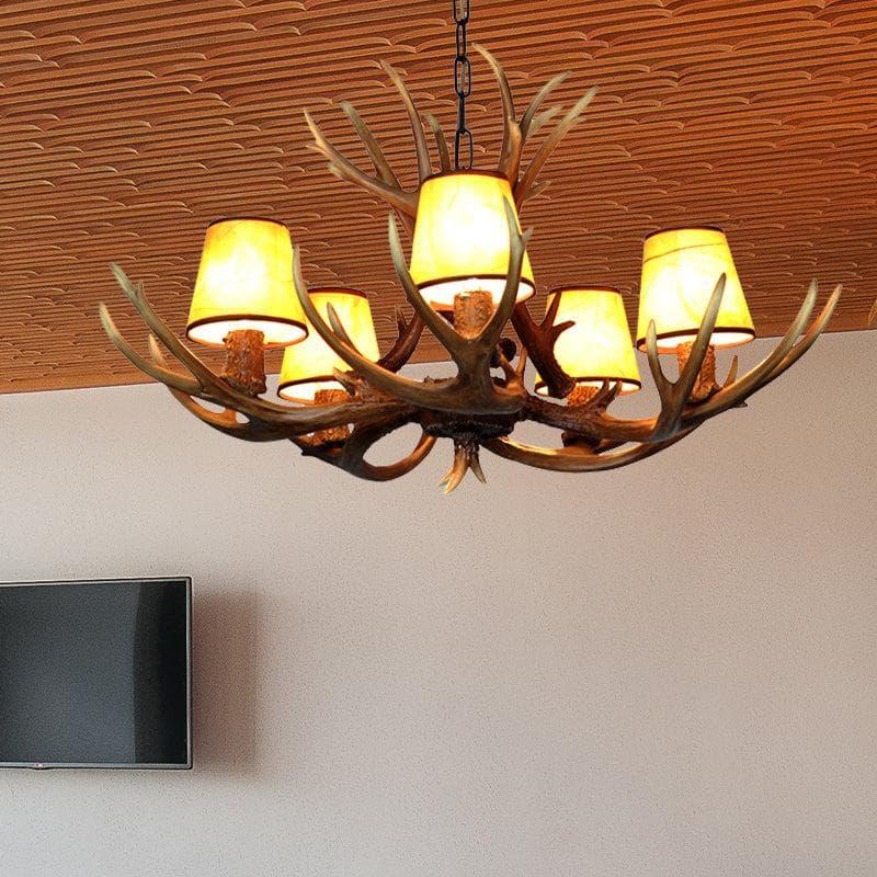 Cone Resin Pendant Light