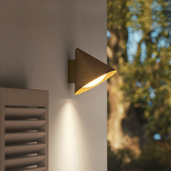 Forgecone Rustic Cone Wall Light