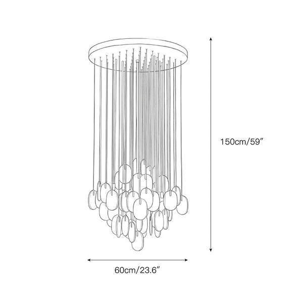 Nivivira Alabaster Chandelier