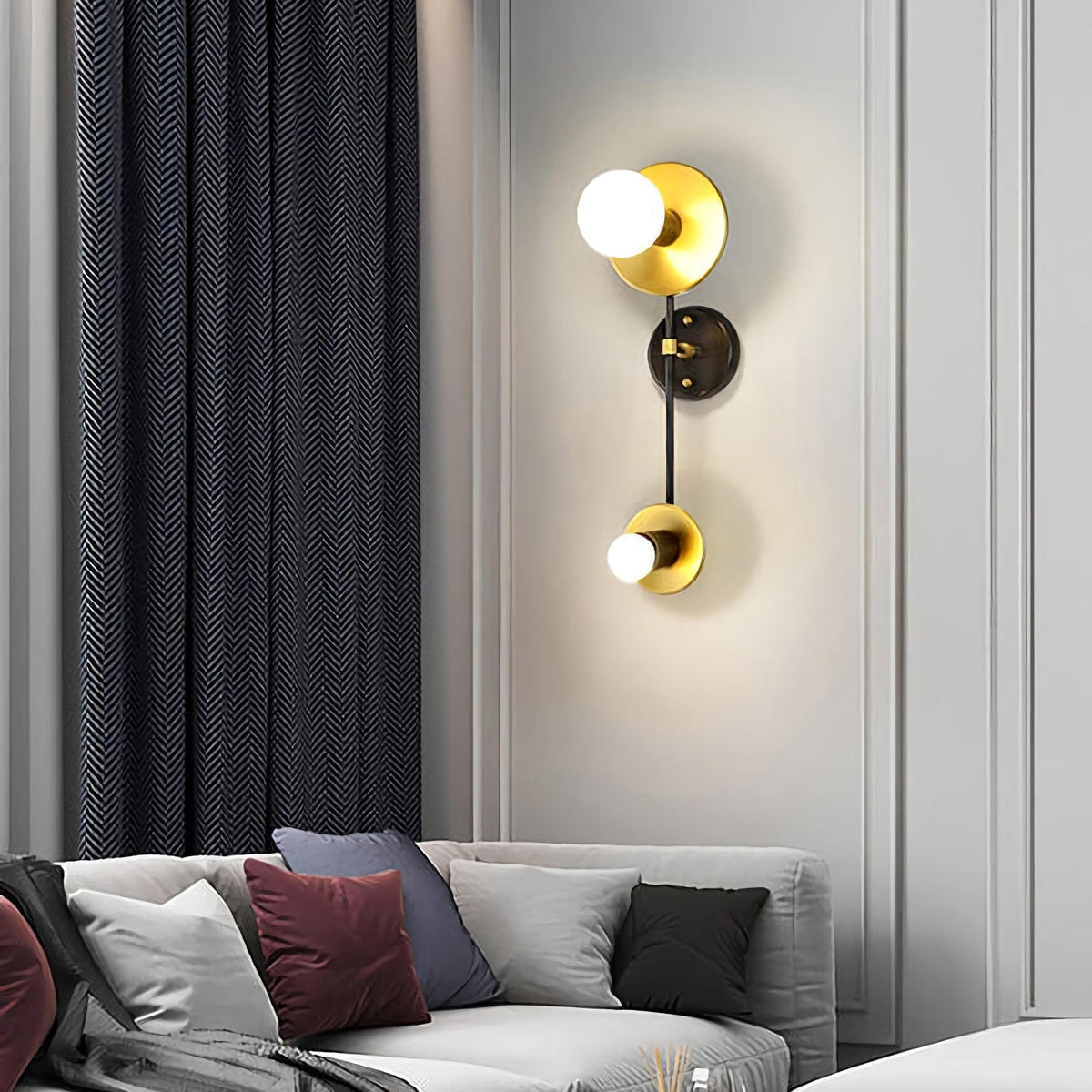 Contemporary Geometric Composition Wall Lamp
