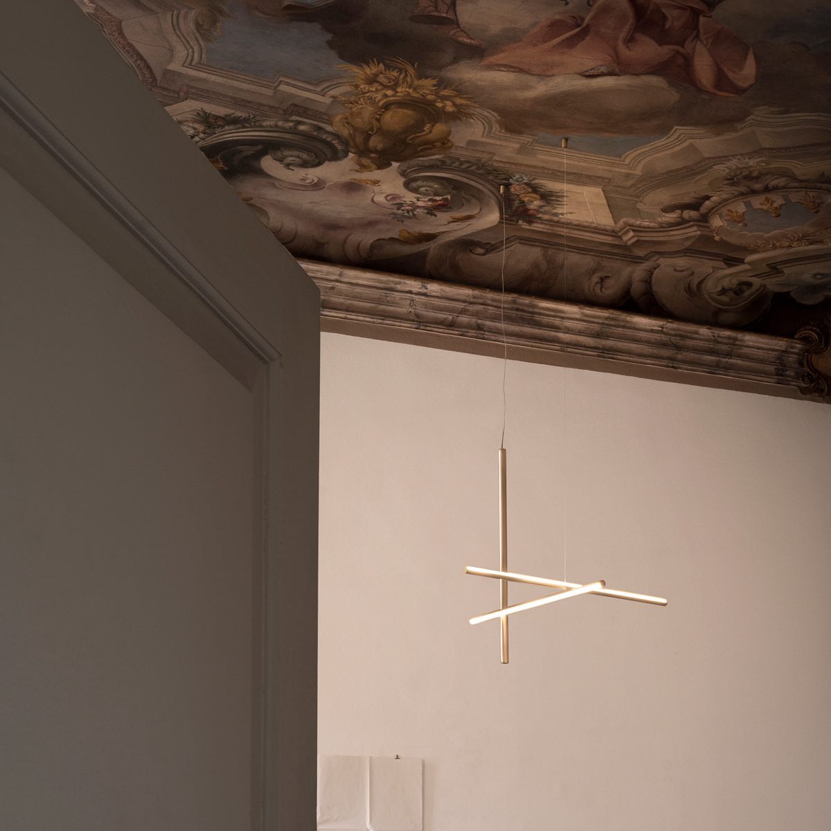 Breeze Classic Copper Chandelier