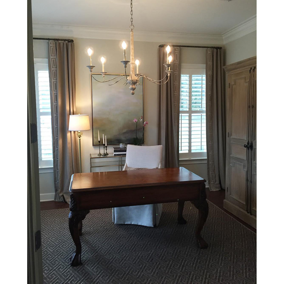 Zoliria Postmodern Luxury Old White Chandelier