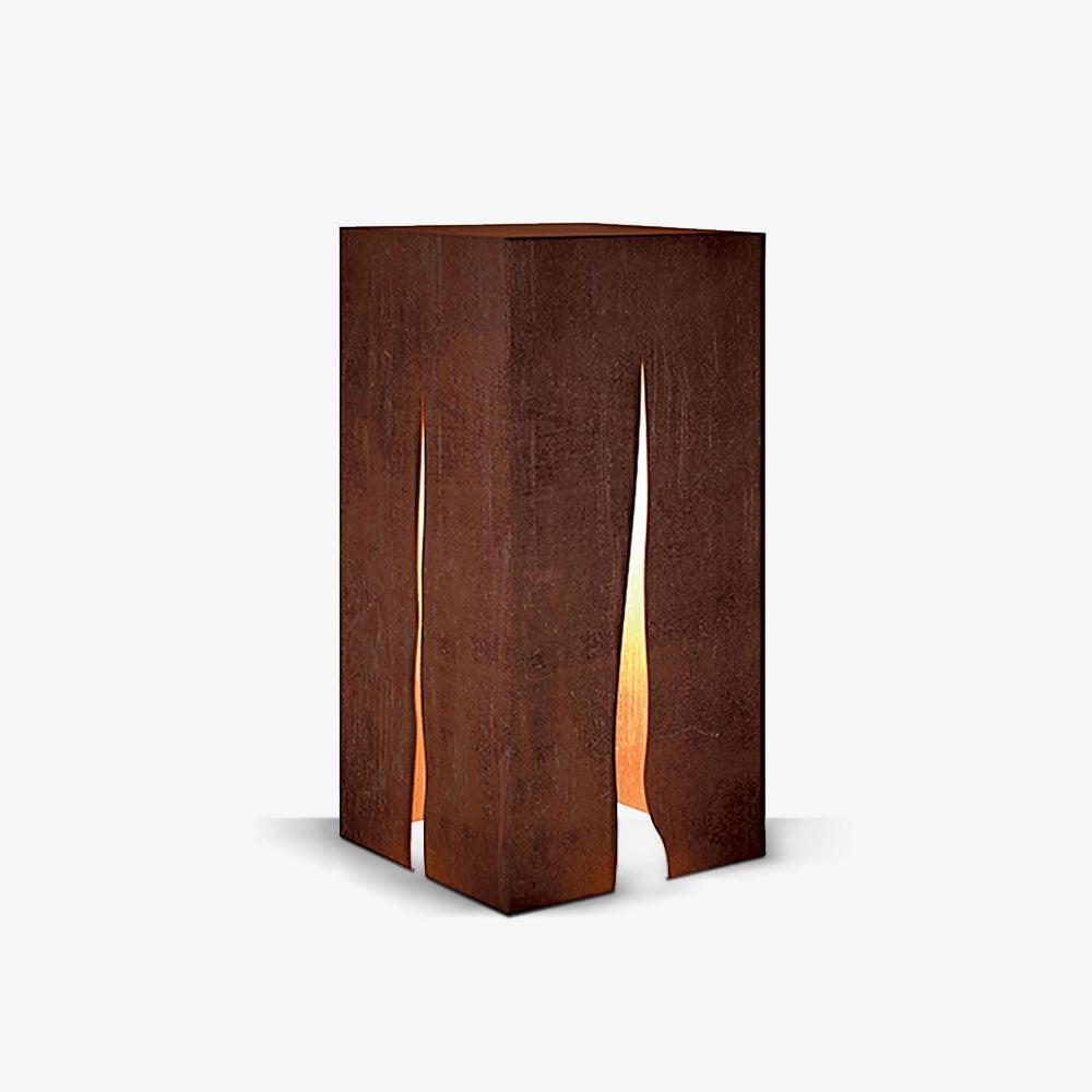 Cube Crack Outdoor Light