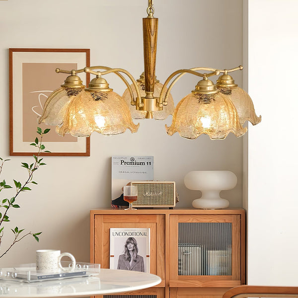 Ogle Flower Glass Chandelier