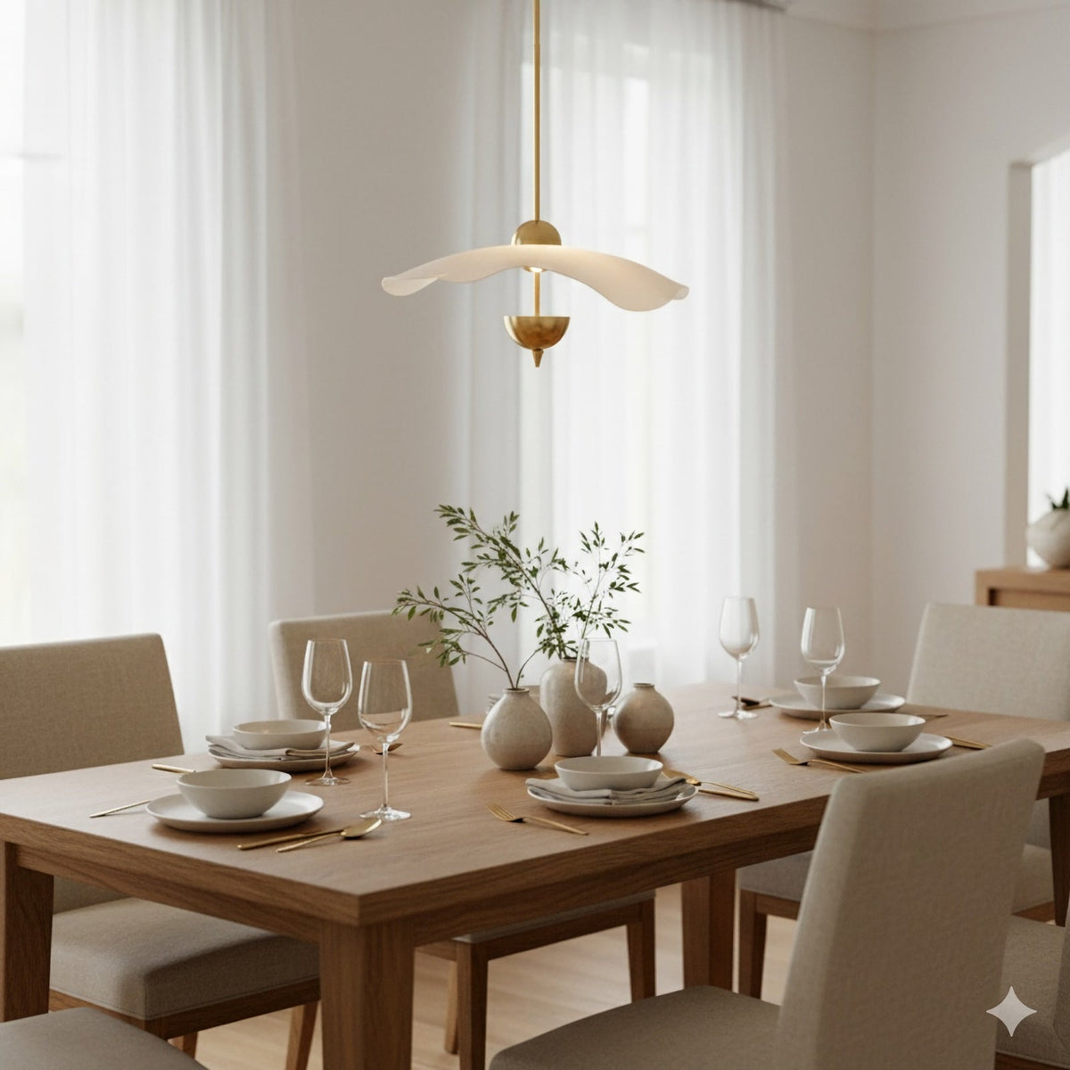 Creative Lotus Pendant Light