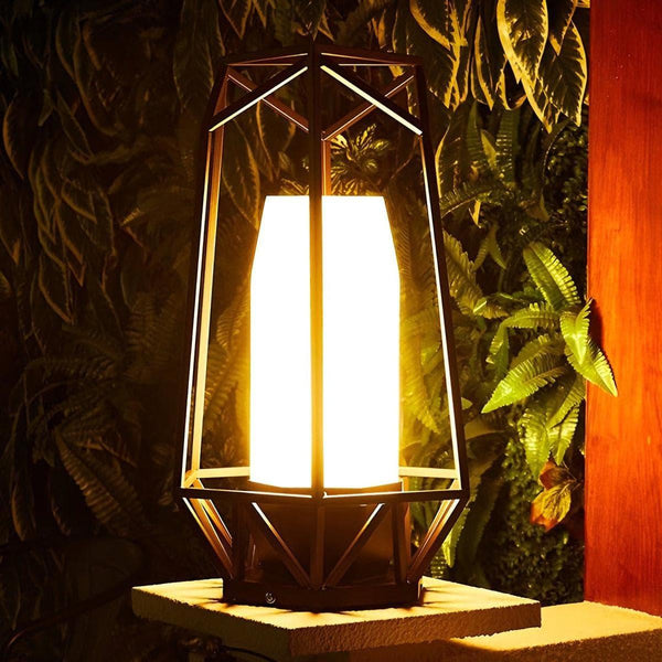 Creative Polygonal Outdoor Light