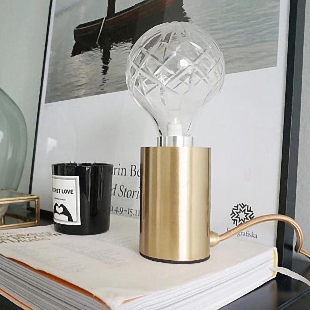 Crystal Bulb Table Lamp