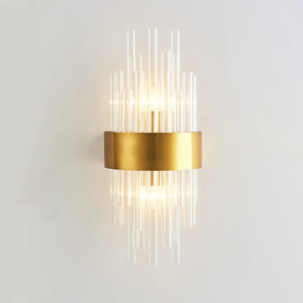 Crystal Tube Modern Wall Lamp