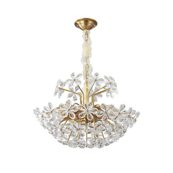 Crystal Flower Chandelier