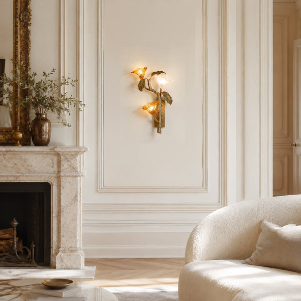 Orianaine Branch Brass Sconce