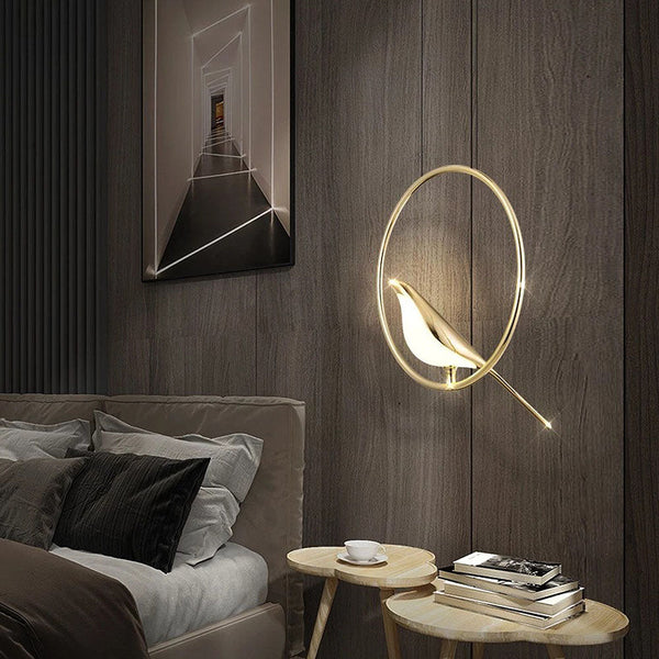 Magpie Metal LED Ring Pendant Light