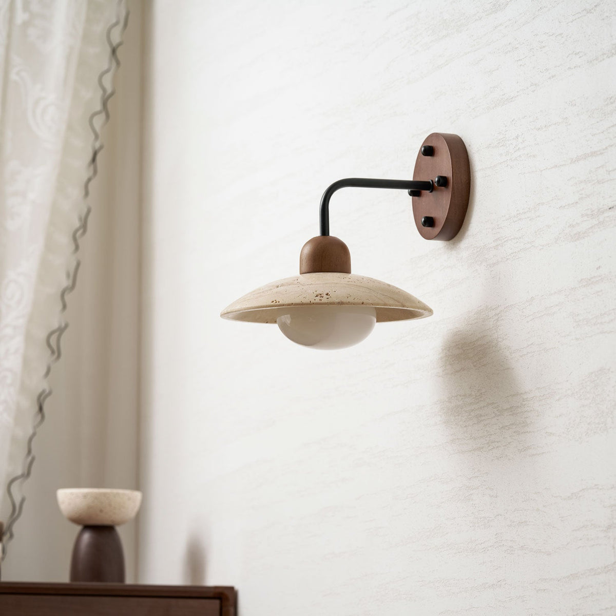 Dome Arm Wall Lamp