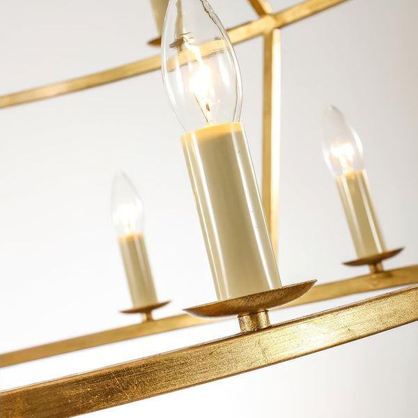 Spark Two-Tiered Ring Plastic Chandelier