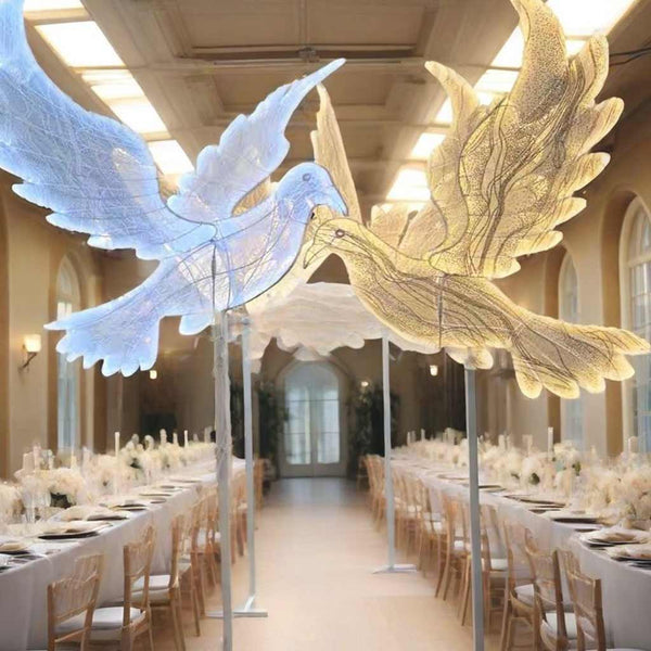 Wedding/Event Decorative Dove LED Floor Standing Lamp